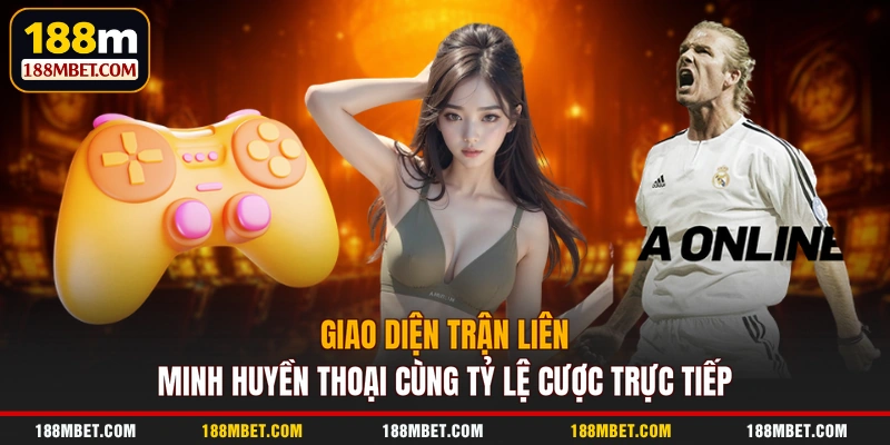 Giao diện trận Liên Minh Huyền Thoại cùng tỷ lệ cược trực tiếp