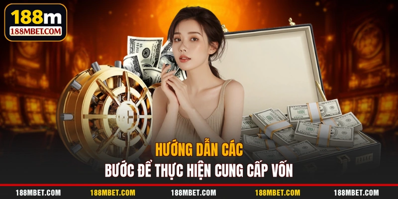 Hướng dẫn các bước để thực hiện cung cấp vốn